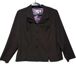 Danny & Nicole Brown Blazer Women